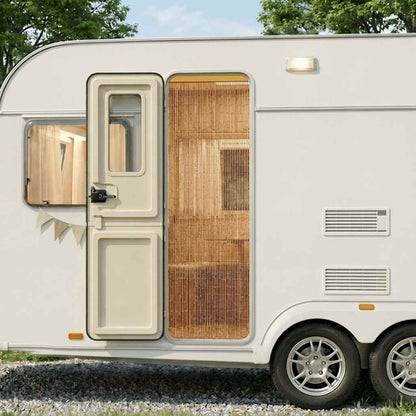 vidaXL Insect Door Curtain for Campervan Bamboo 56x185 cm