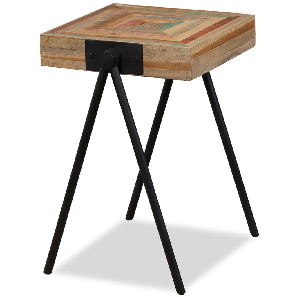 vidaXL Side Table Solid Reclaimed Teak