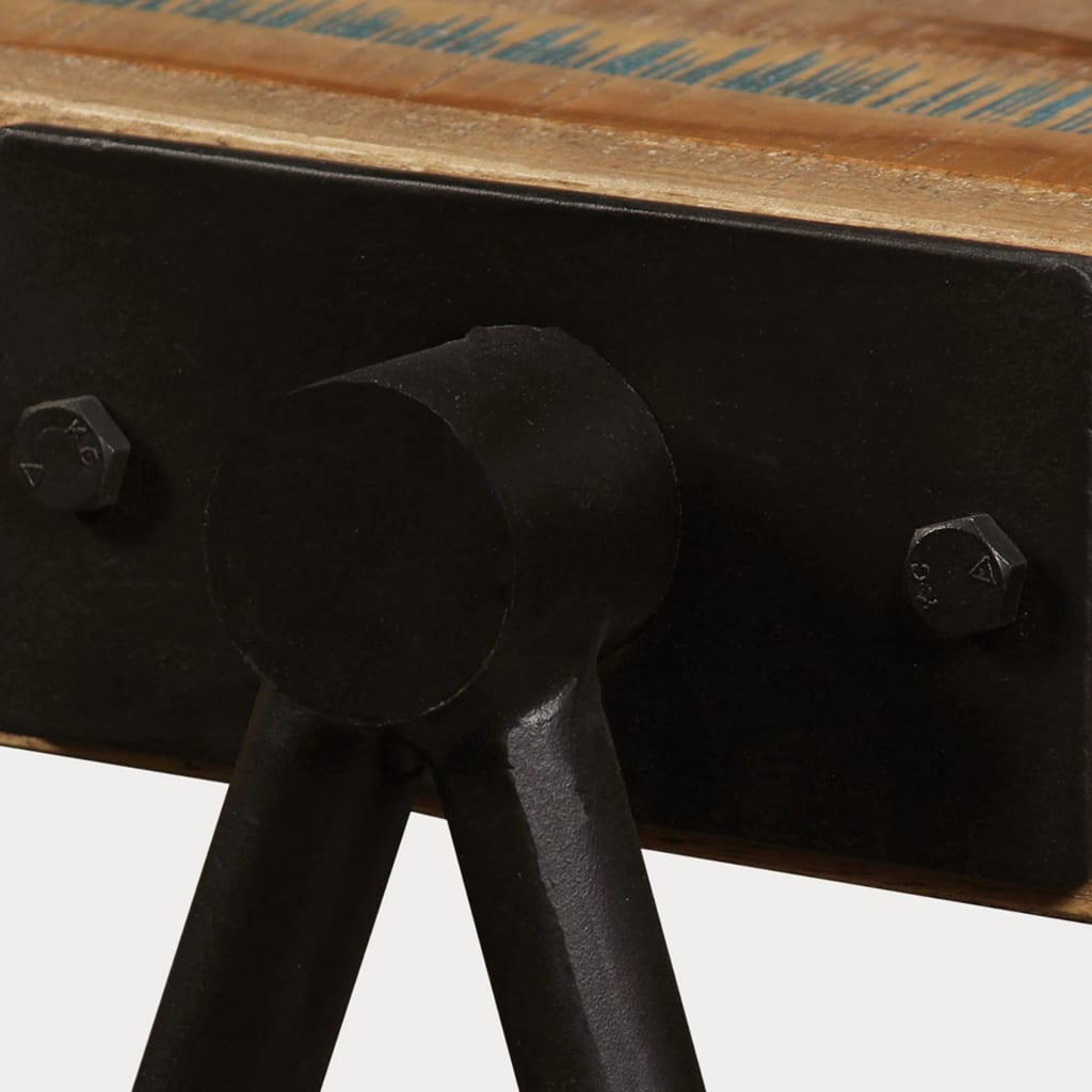 vidaXL Side Table Solid Reclaimed Teak