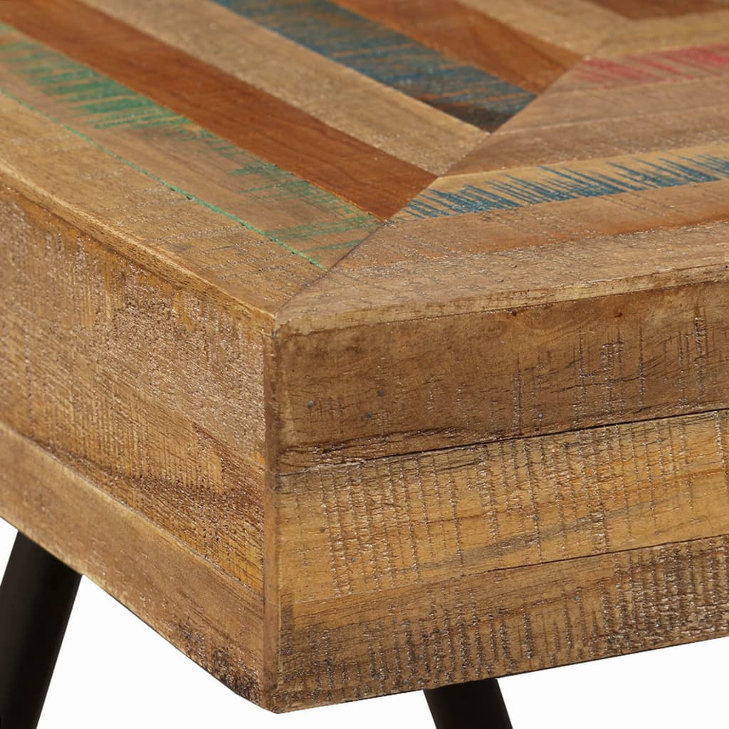vidaXL Side Table Solid Reclaimed Teak