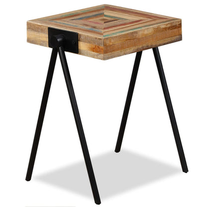 vidaXL Side Table Solid Reclaimed Teak