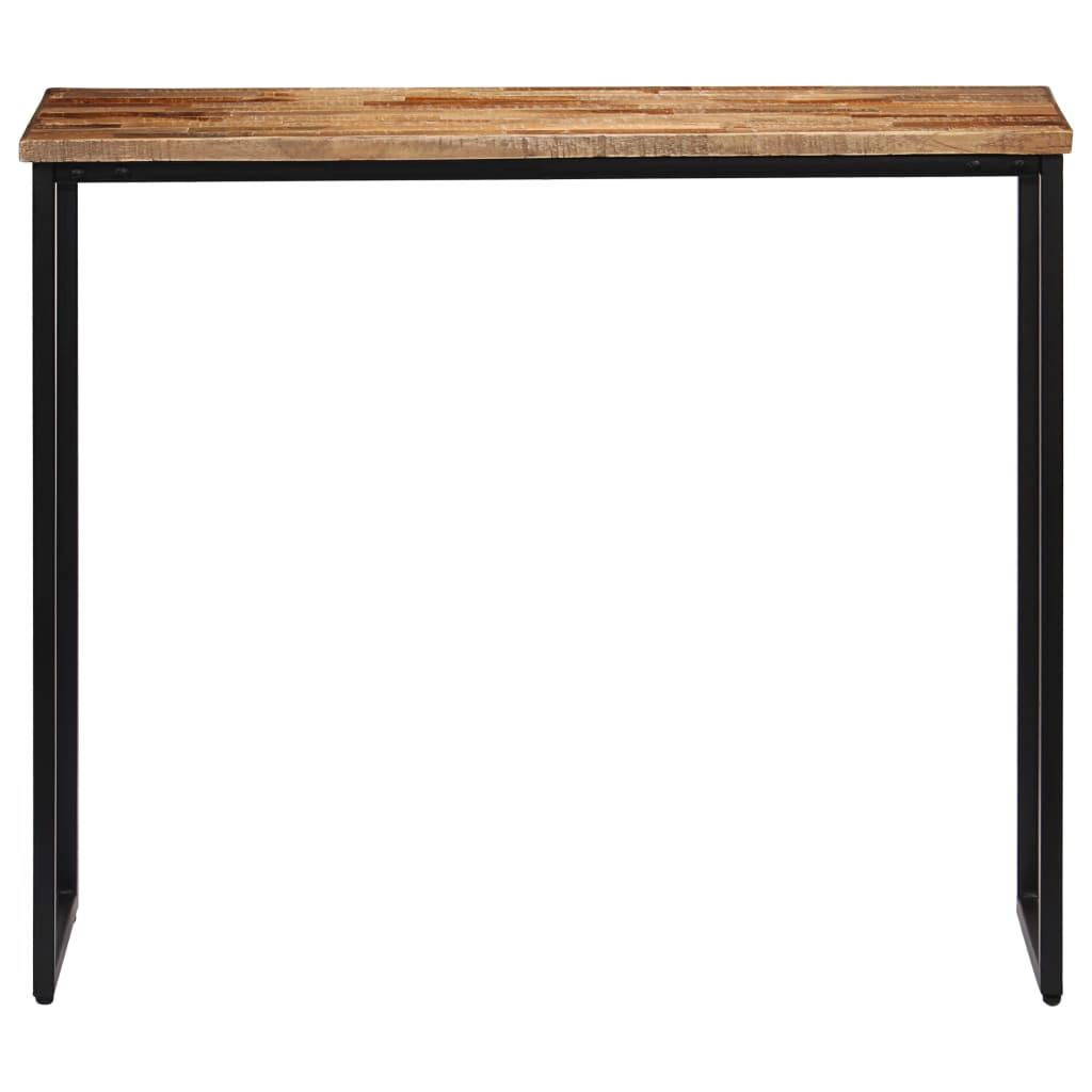 vidaXL Console Table Solid Reclaimed Teak 90x30x76 cm
