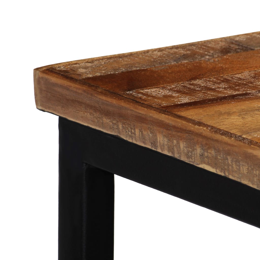 vidaXL Console Table Solid Reclaimed Teak 90x30x76 cm