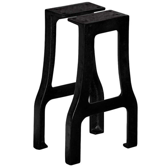 245422 vidaXL Bench Legs 2 pcs A-Frame Cast Iron