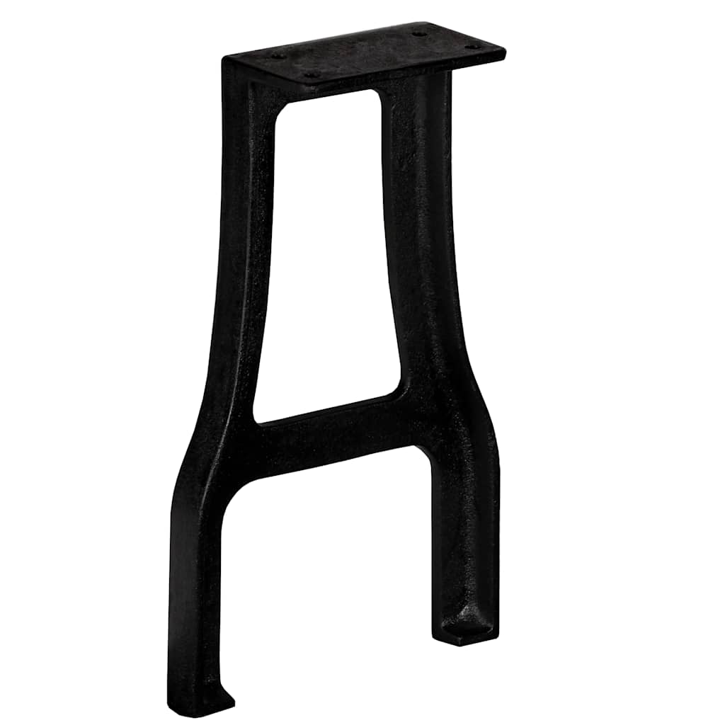 245422 vidaXL Bench Legs 2 pcs A-Frame Cast Iron