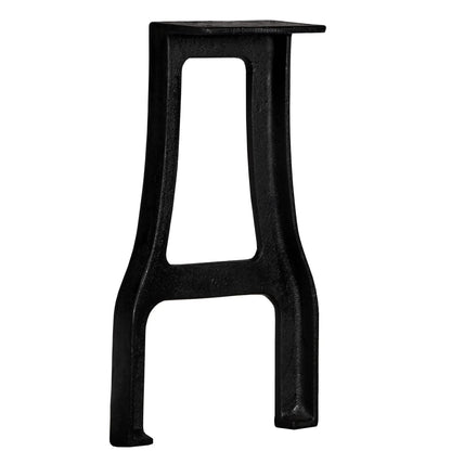 vidaXL Bench Leg | Set of 2 | Black | Cast iron | Medium | Durable | Bench Legs