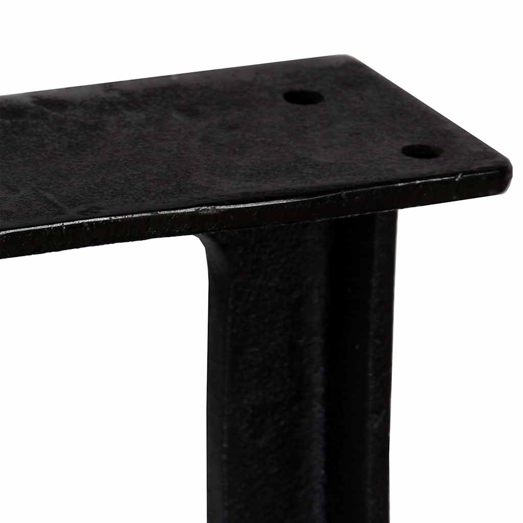 245422 vidaXL Bench Legs 2 pcs A-Frame Cast Iron