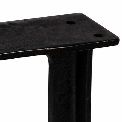 245422 vidaXL Bench Legs 2 pcs A-Frame Cast Iron