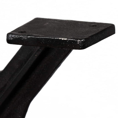 vidaXL Dining Table Legs 2 pcs O-Frame Cast Iron