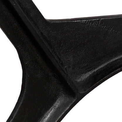 vidaXL Dining Table Legs 2 pcs O-Frame Cast Iron