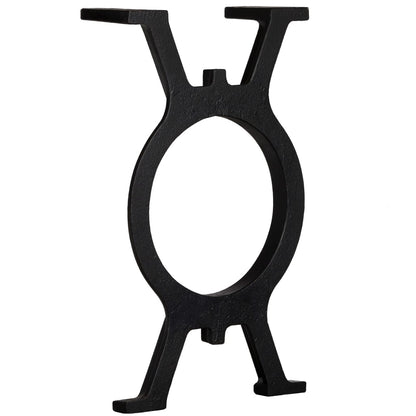 vidaXL Bench Legs 2 pcs O-Frame Cast Iron