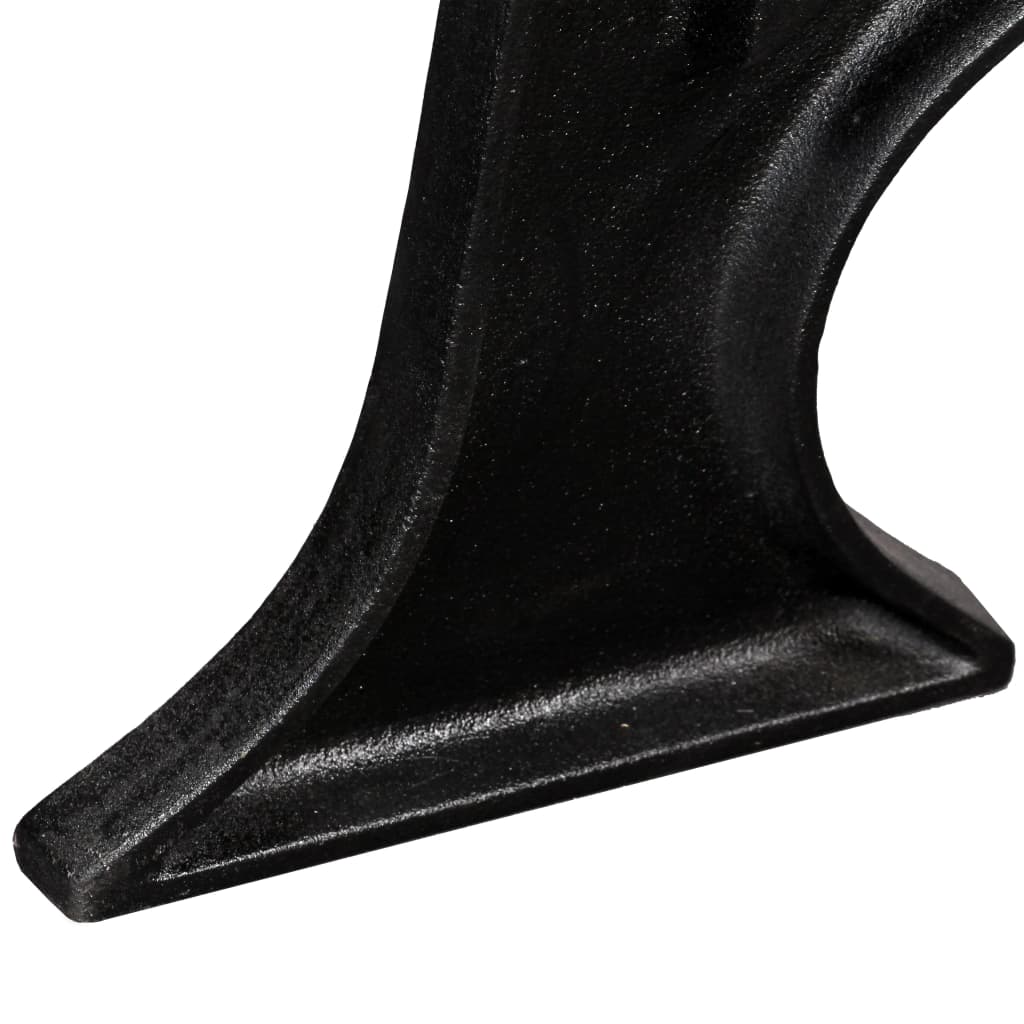 vidaXL Dining Table Legs 2 pcs with Arched Base A-Frame Cast Iron
