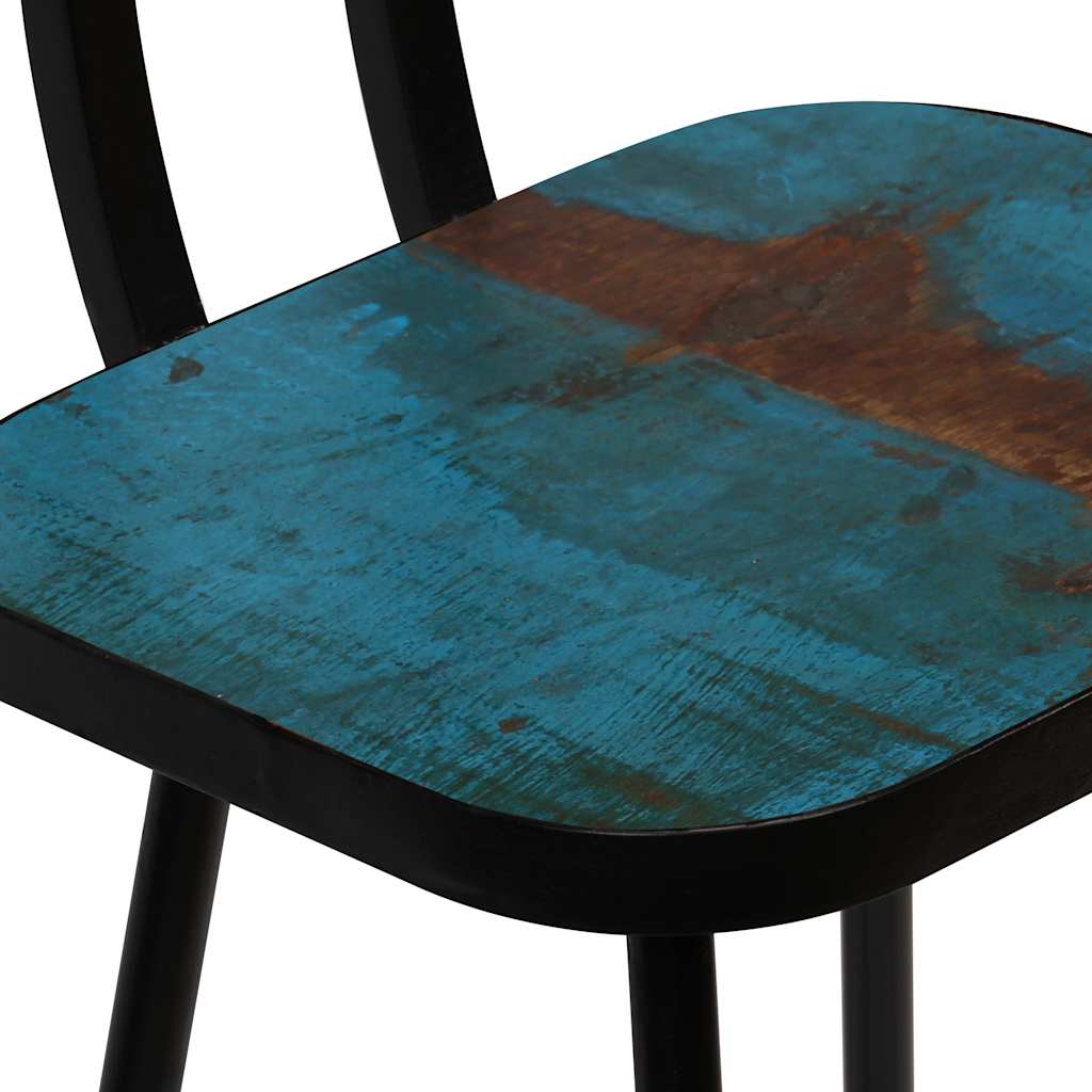 vidaXL Bar Stools 2 pcs Solid Reclaimed Wood