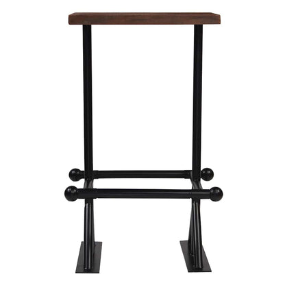 245394 vidaXL Bar Set 3 Piece Solid Reclaimed Wood