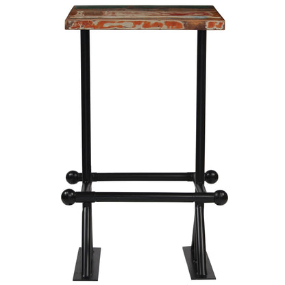 vidaXL Bar Set 3 Piece Solid Reclaimed Wood Multicolour