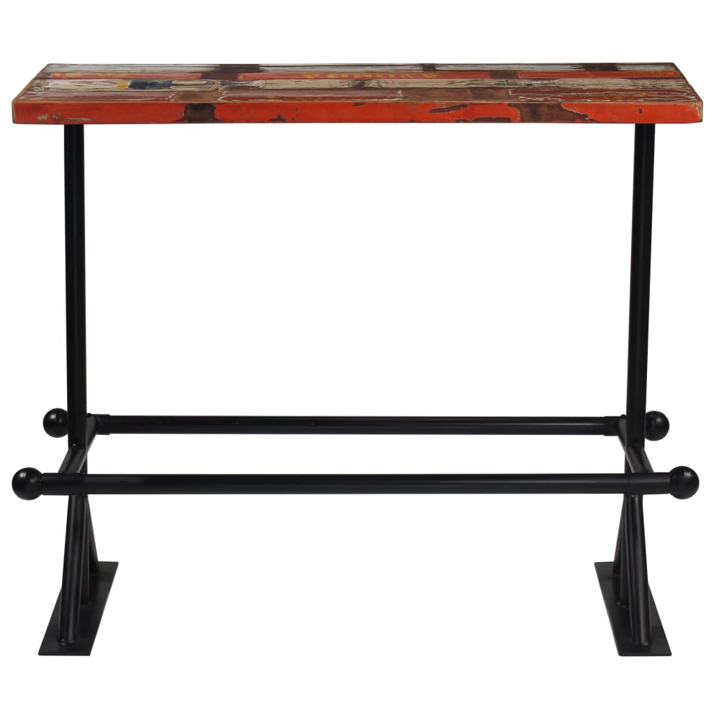 vidaXL Bar Set 5 Piece Solid Reclaimed Wood Multicolour