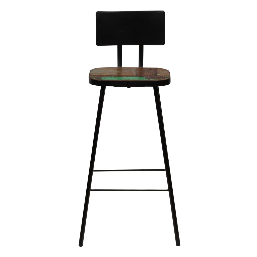 vidaXL Bar Set 5 Piece Solid Reclaimed Wood Multicolour