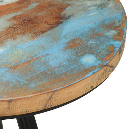 vidaXL Bar Stools 2 pcs Solid Reclaimed Wood