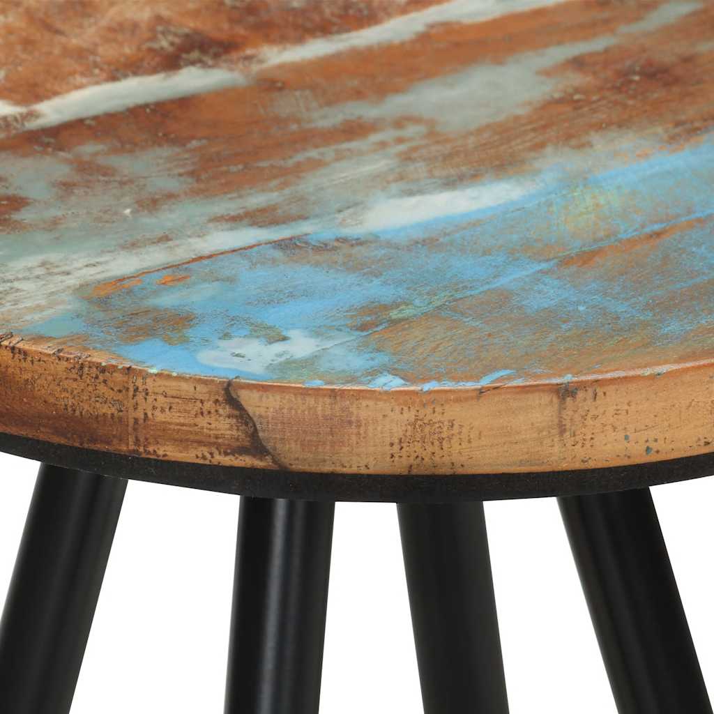 vidaXL Bar Stools 2 pcs Solid Reclaimed Wood
