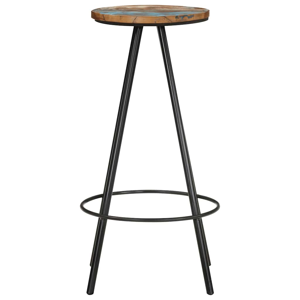vidaXL Bar Stools 4 pcs Solid Reclaimed Wood