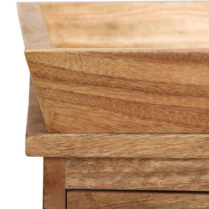 244952 vidaXL Side Table Solid Mango Wood 65x40x76 cm