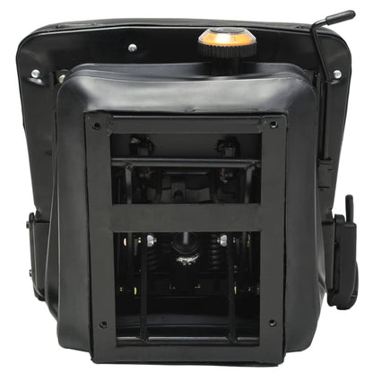 vidaXL Forklift & Tractor Seat with Suspension and Adjustable Backrest