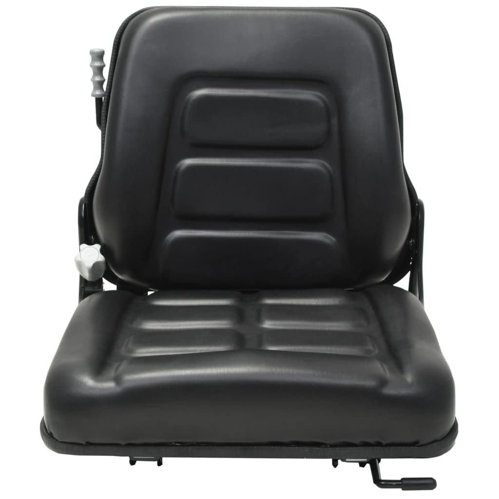 vidaXL Forklift & Tractor Seat with Suspension and Adjustable Backrest