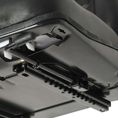 vidaXL Forklift & Tractor Seat with Suspension and Adjustable Backrest