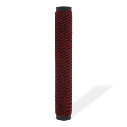 132704 vidaXL Dust Control Mat Rectangular Tufted 40x60 cm Red