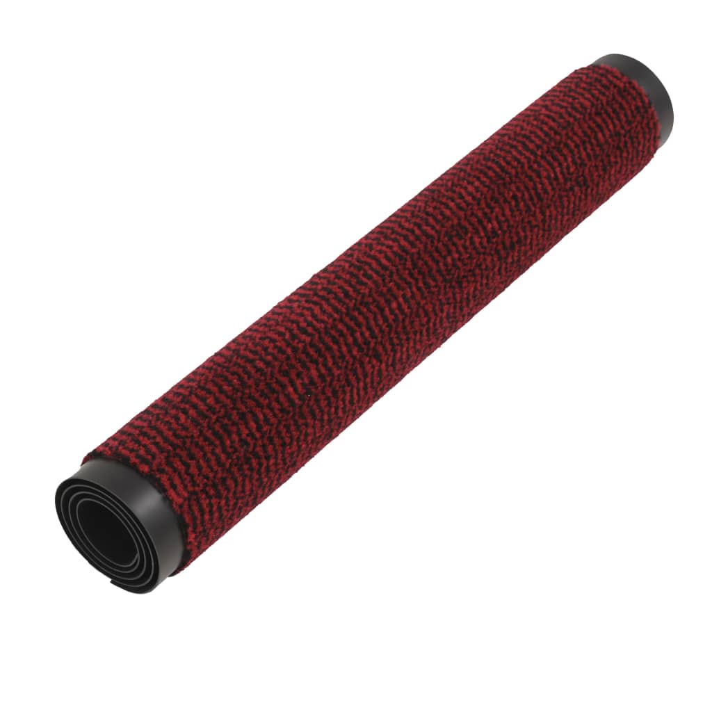 132704 vidaXL Dust Control Mat Rectangular Tufted 40x60 cm Red