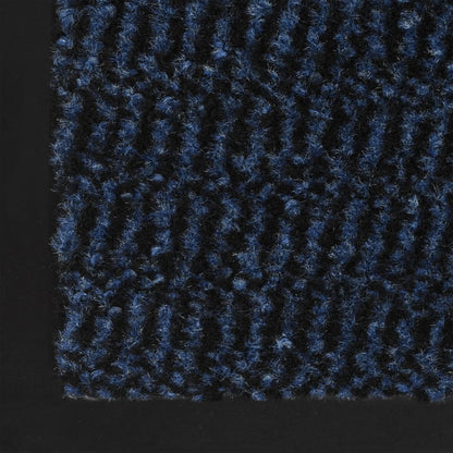 132705 vidaXL Dust Control Mat Rectangular Tufted 40x60 cm Blue
