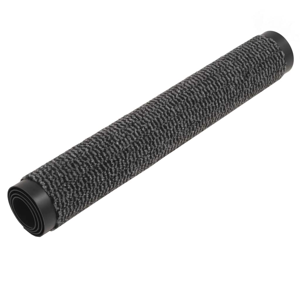 132706 vidaXL Dust Control Mat Rectangular Tufted 60x90 cm Anthracite
