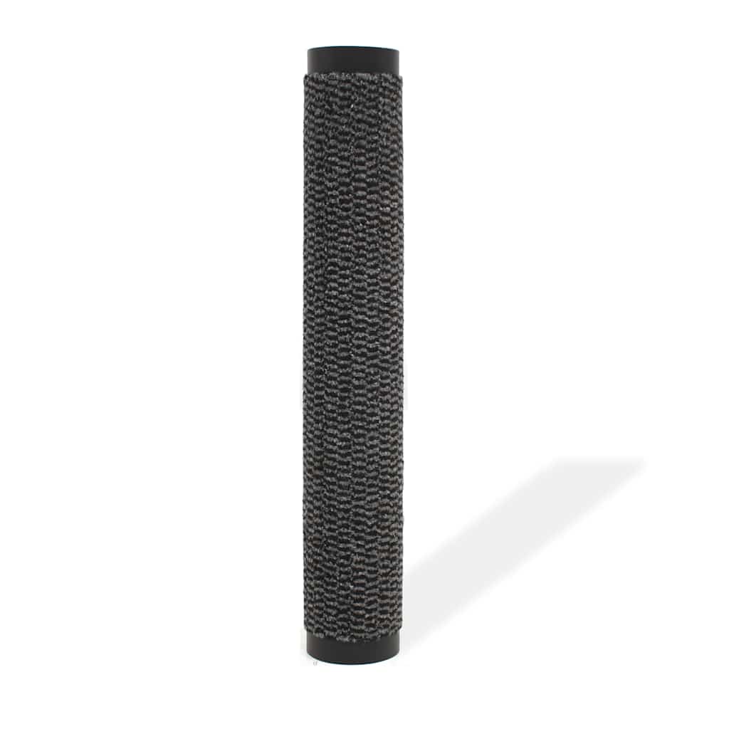 132710 vidaXL Dust Control Mat Rectangular Tufted 80x120 cm Anthracite