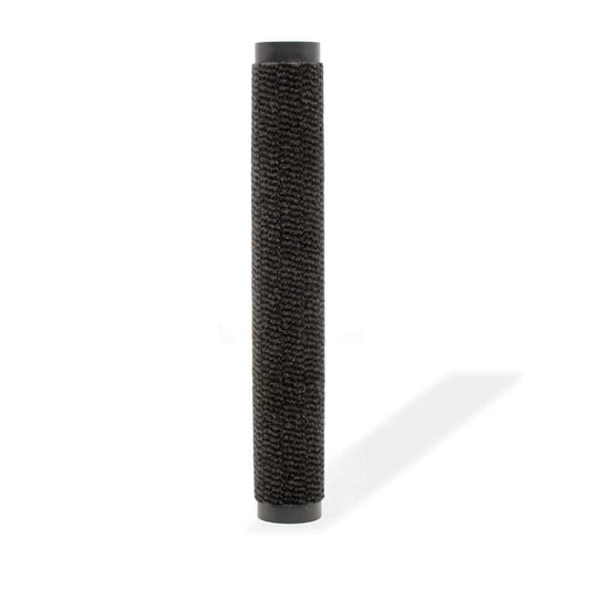 132711 vidaXL Dust Control Mat Rectangular Tufted 80x120 cm Black