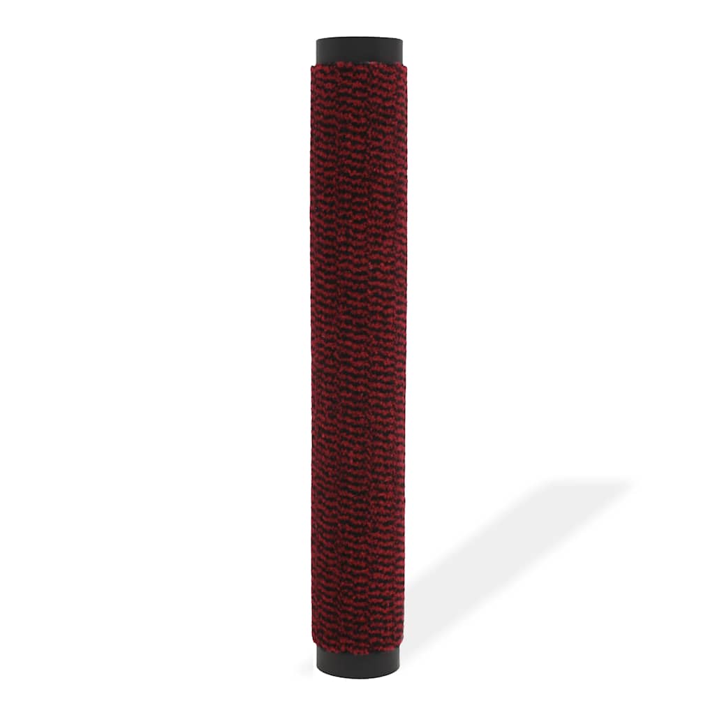 132712 vidaXL Dust Control Mat Rectangular Tufted 80x120 cm Red