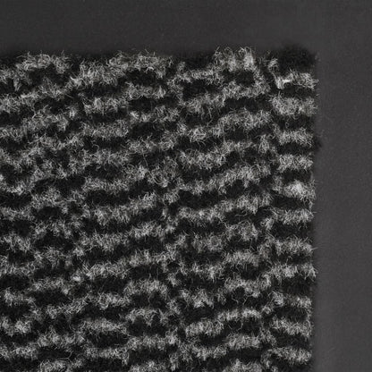 132714 vidaXL Dust Control Mat Rectangular Tufted 90x150 cm Anthracite