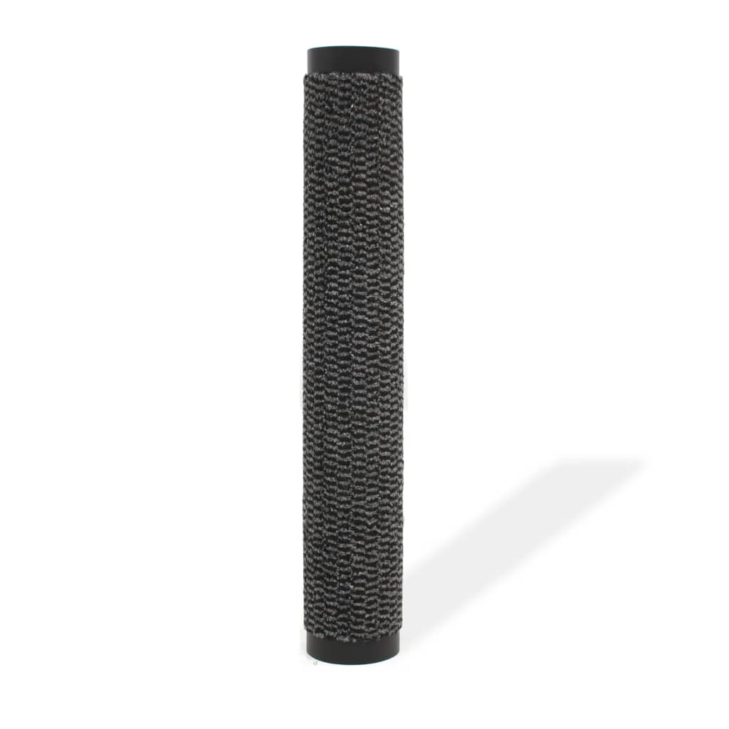 vidaXL Dust Control Mat Rectangular Tufted 120x180 cm Anthracite
