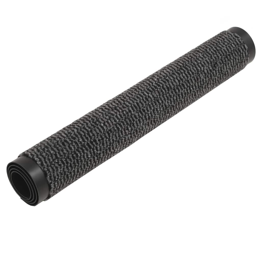 132718 vidaXL Dust Control Mat Rectangular Tufted 120x180 cm Anthracite