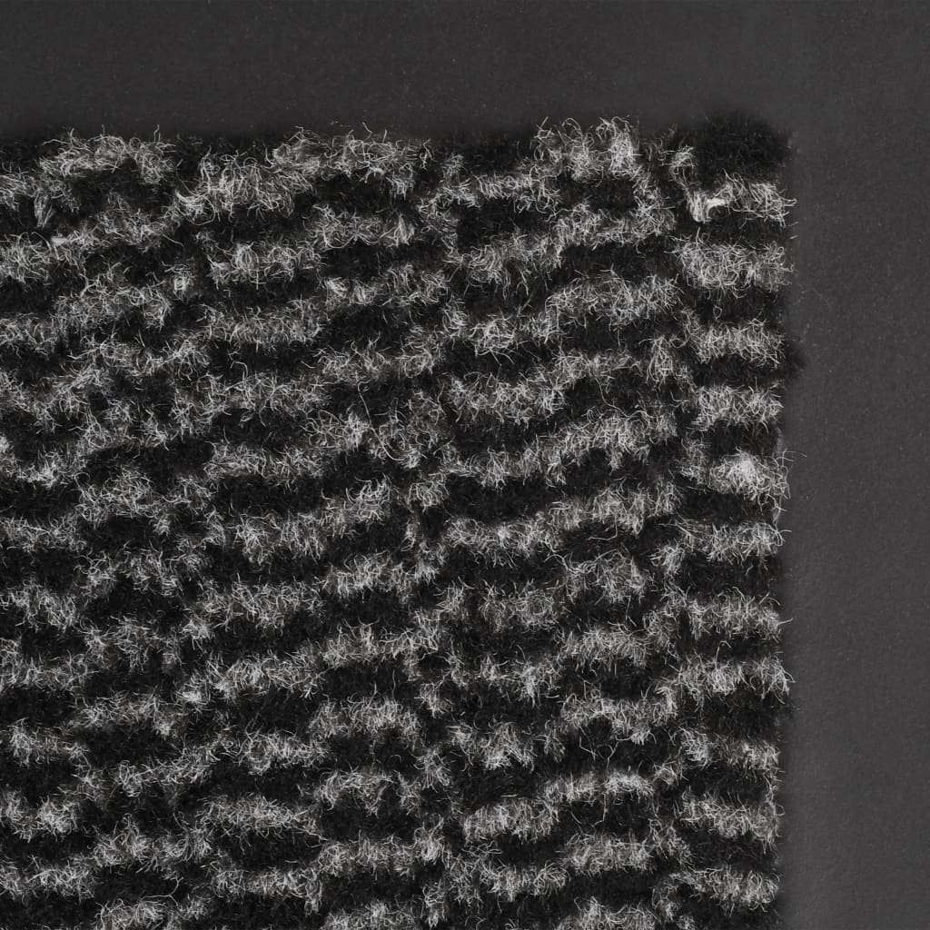 vidaXL Dust Control Mat Rectangular Tufted 120x180 cm Anthracite