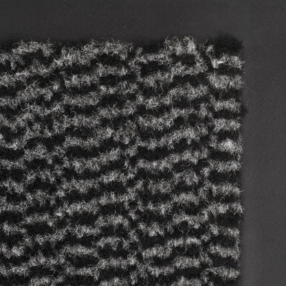 vidaXL Dust Control Mat Rectangular Tufted 120x180 cm Anthracite