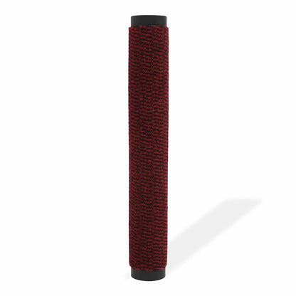 132720 vidaXL Dust Control Mat Rectangular Tufted 120x180 cm Red