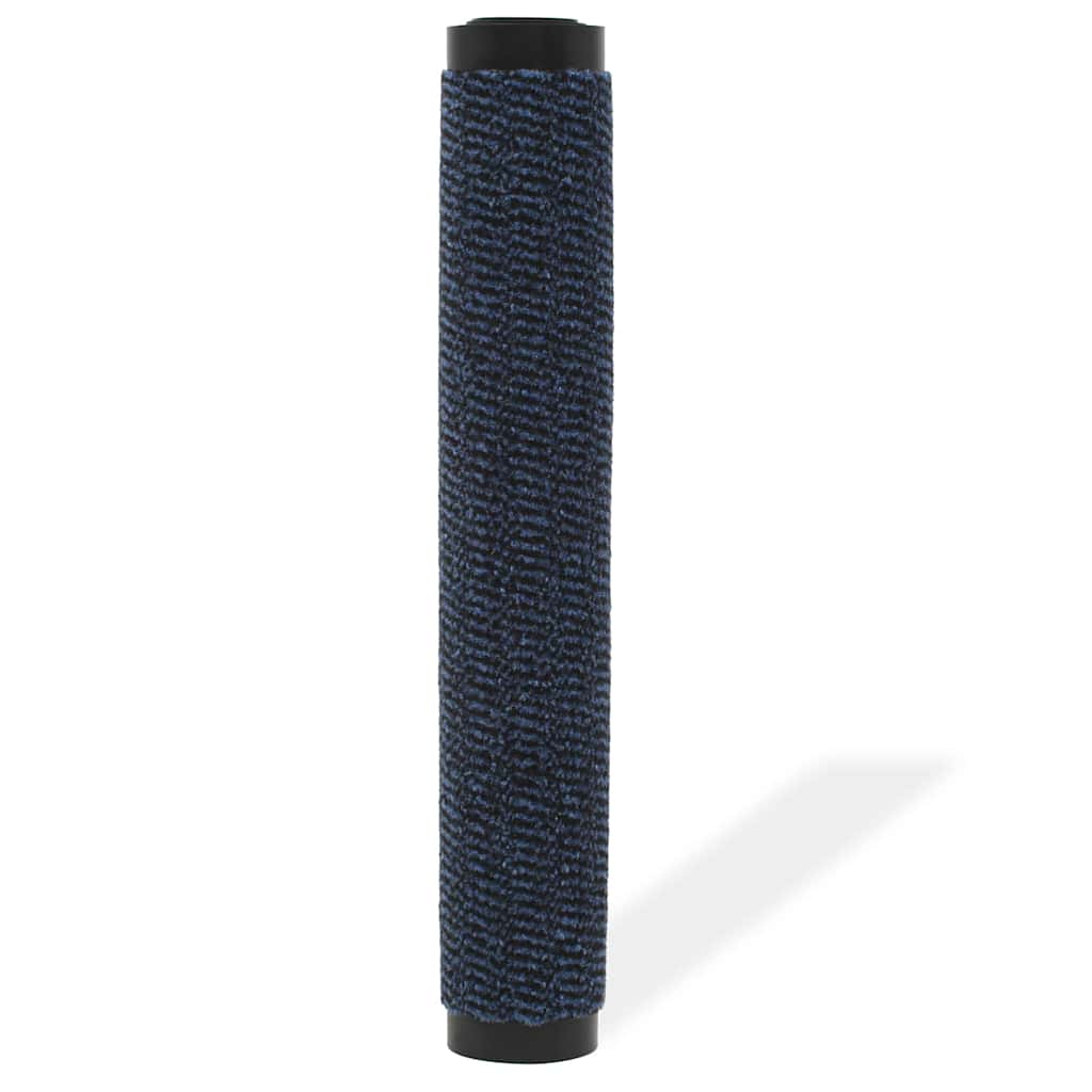 132721 vidaXL Dust Control Mat Rectangular Tufted 120x180 cm Blue