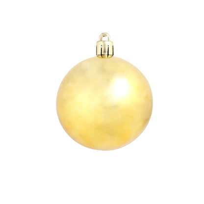 245708 vidaXL 100 Piece Christmas Ball Set 3/4/6 cm Gold