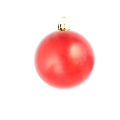 245710 vidaXL 100 Piece Christmas Ball Set 3/4/6 cm Red