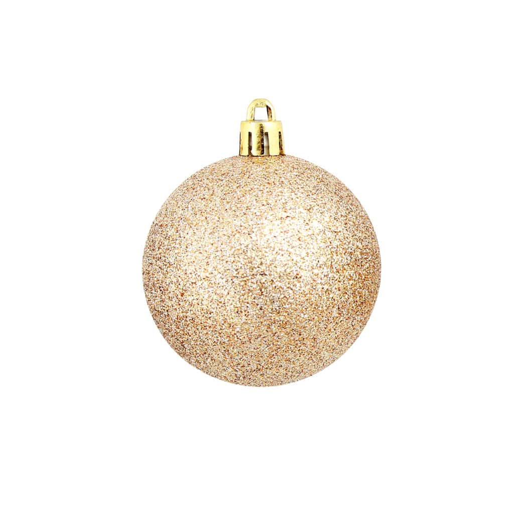 245716 vidaXL 100 Piece Christmas Ball Set 3/4/6 cm Rose/Gold