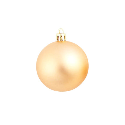 245716 vidaXL 100 Piece Christmas Ball Set 3/4/6 cm Rose/Gold
