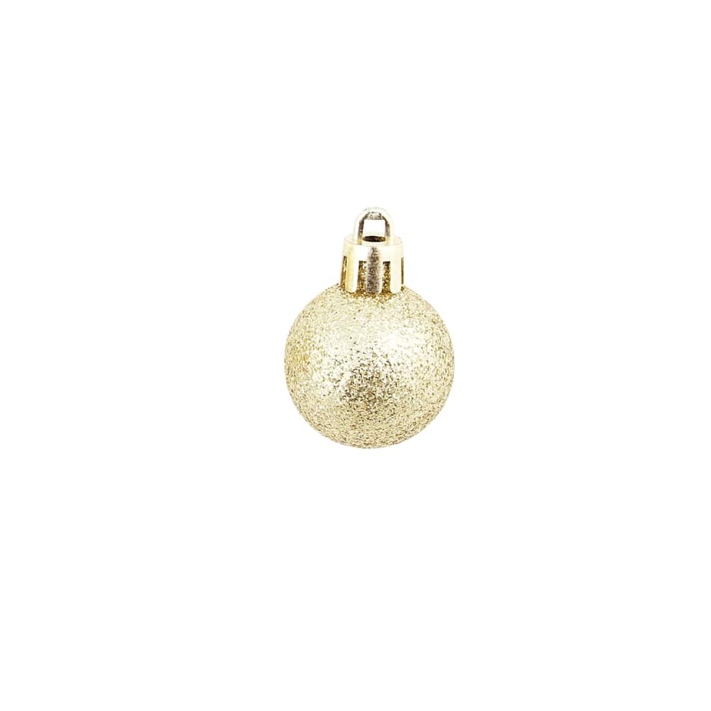 vidaXL Christmas Balls 100 pcs Red/Gold/Green