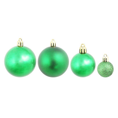 vidaXL Christmas Balls 100 pcs Red/Gold/Green