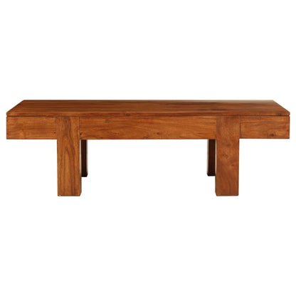 vidaXL Coffee Table | Honey | Solid Acacia wood | 100 x 50 x 30 cm |  Durable