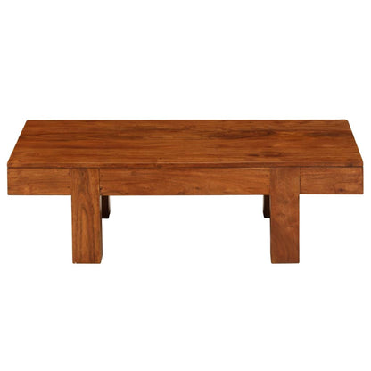 vidaXL Coffee Table | Honey | Solid Acacia wood | 100 x 50 x 30 cm |  Durable